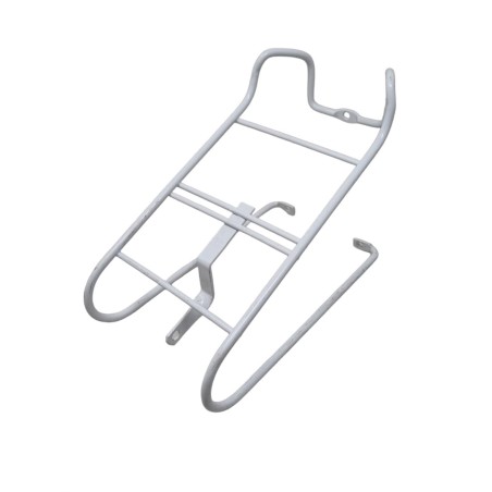 PORTACESTINO IN FERRO NERO CON ATTACCO FRENO V/BRAKE.