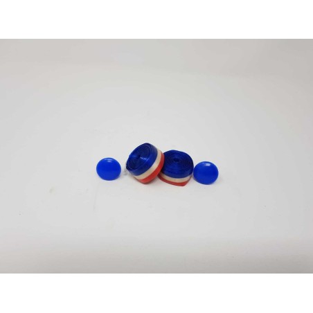 NASTRO MANUBRIO SIMILE BENOTTO BLU/BIANCO/ROSSO "FRANCIA"