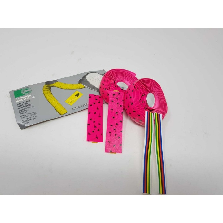 NASTRO MANUBRIO CASIRAGHI INDUSTRIALE ROSA FLUO