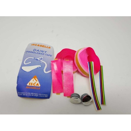 NASTRO MANUBRIO ISCA SELLE ROSA FLUO