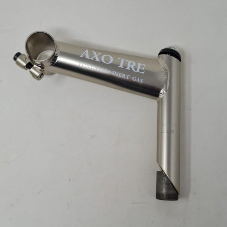 ATTACCO MANUBRIO MTB AXO TRE ARGENTO 120MM DM22.2 !