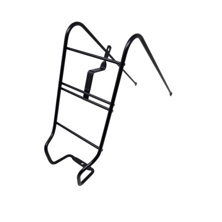 PORTACESTINO IN FERRO NERO PER BICI 28 BUCHEL