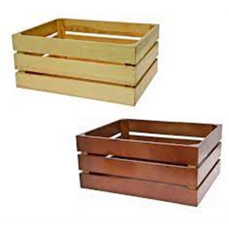 CESTINO IN LEGNO MARRONE CHIARO NOCODE