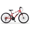 BICI 24 MTB RED MOON 18V BIMBO VIA VENETO.