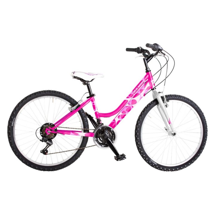 BICI 24 MTB RED MOON 18V LADY VIA VENETO.
