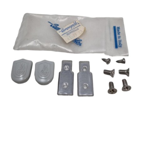 PIASTRINE CON VITI PER PEDALI FERMAPIEDI ATHENA CAMPAGNOLO