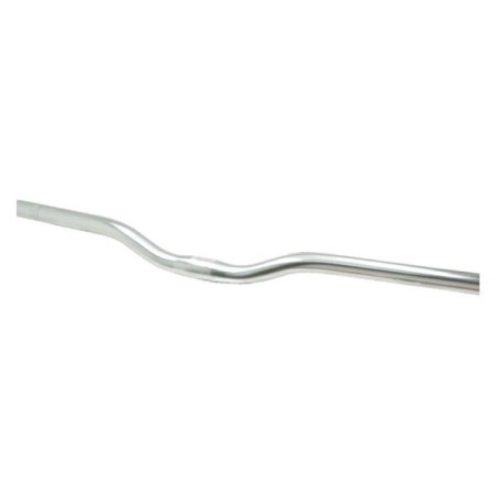 MANUBRIO/PIEGA ALLUMINIO 590 MM ARGENTO RISE 25 MM