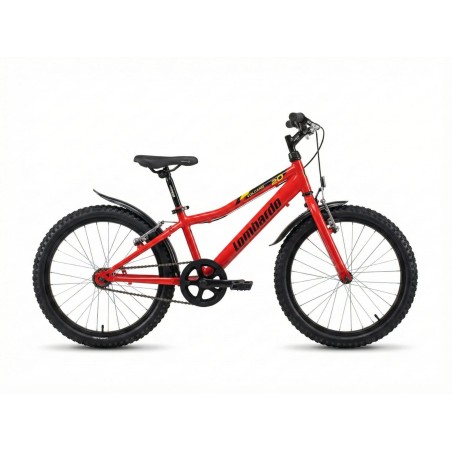 BICI 20 LOMBARDO VULCANO SPORT SENZA CAMBIO ROSSA