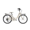 BICI 26 MONOTUBO LAZY DAYS 6V H.T.ACCIAIO VELOMARCHE BEIGE
