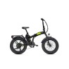 BICI 20 FAT BIKE N VER 48V  12.8 Ah BLACK YELLOW VELOMARCHE