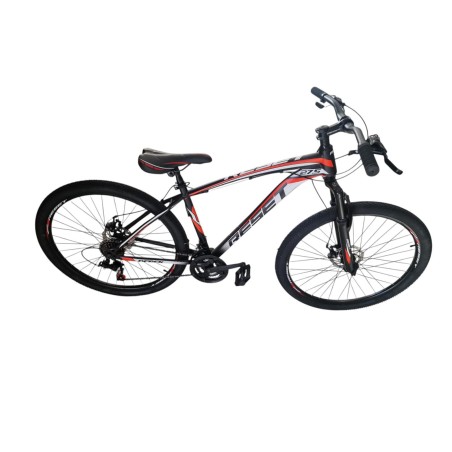 BICI 27,5 RESET DEREK 21V FRENI A DISCO MECCANICO NERO ROSSA