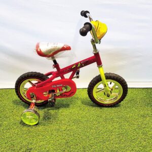 BICI_12_REGINA_CITY_LASSIE_ROSSO_SENZA_FRENI