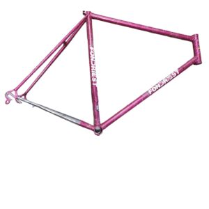 TELAIO_ACCIAIO_FONDRIEST_CORSA_FUXIA_TUBAZIONE_-COLUMBUS_TRE_TUBI_A_ELLE-__MISURA_H57_X57