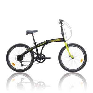 BICI_24_CASCELLA_POCKET_PIEGHEVOLE_TROLLEY_SHIMANO_6V